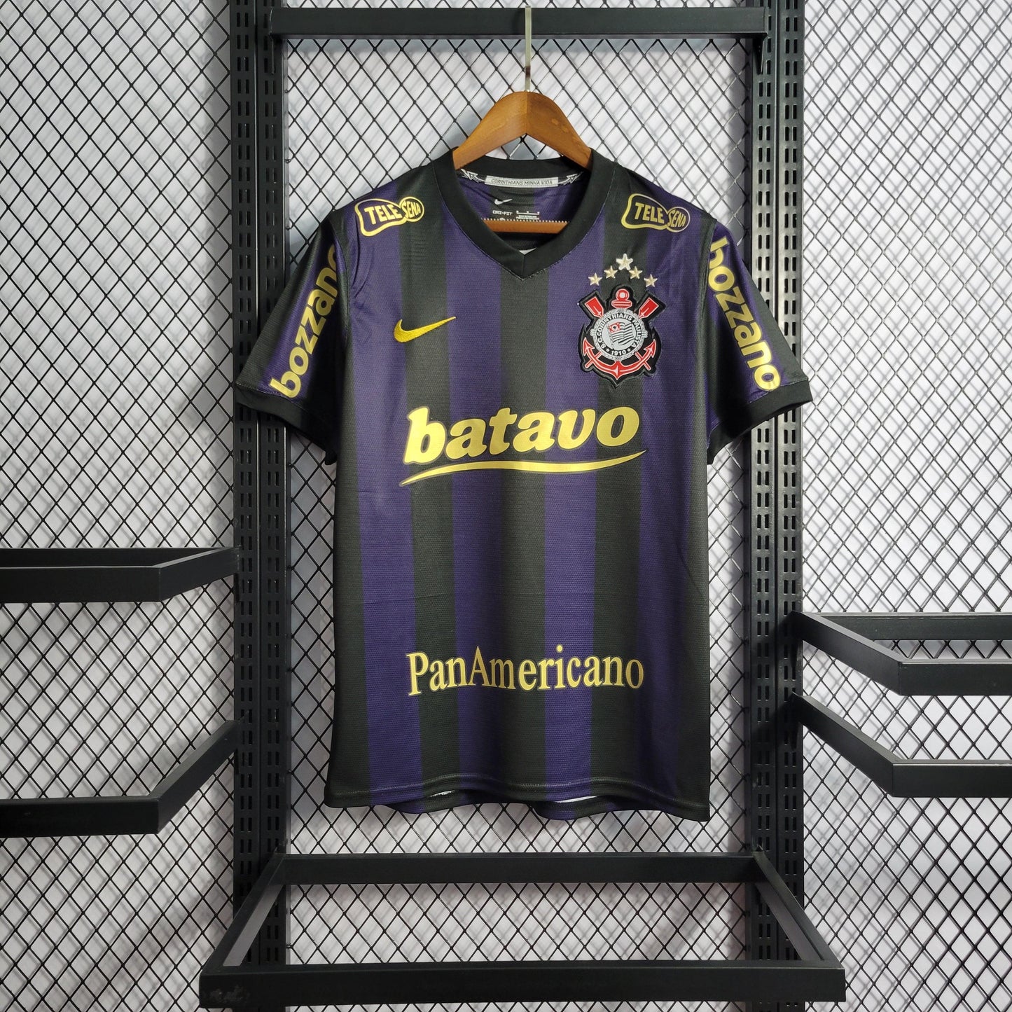 Camiseta retro Corinthias 09/10 VISITANTE - KingoalESP