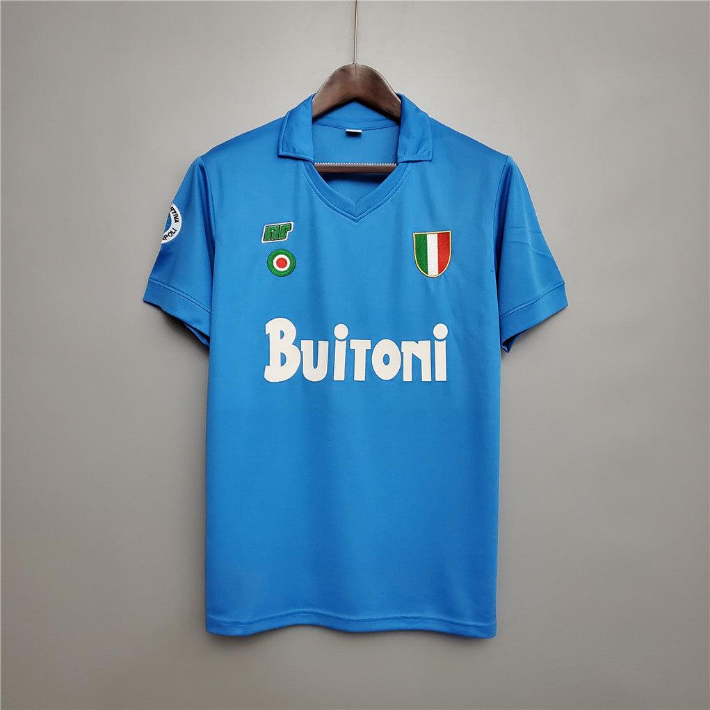 Camiseta retro Napoles 87/88 LOCAL - KingoalESP