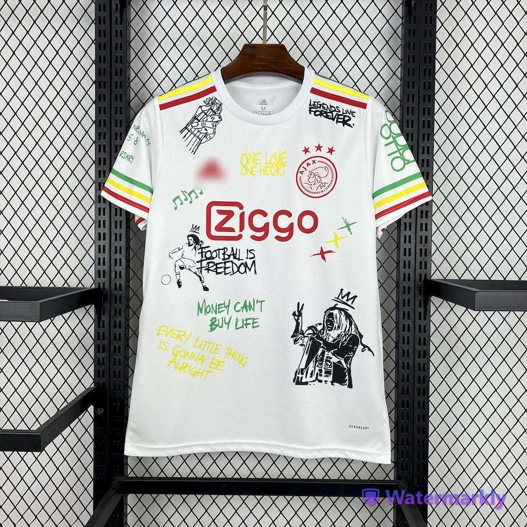 Camiseta Ajax x Bob Marley 25/26 EDICION ESPECIAL