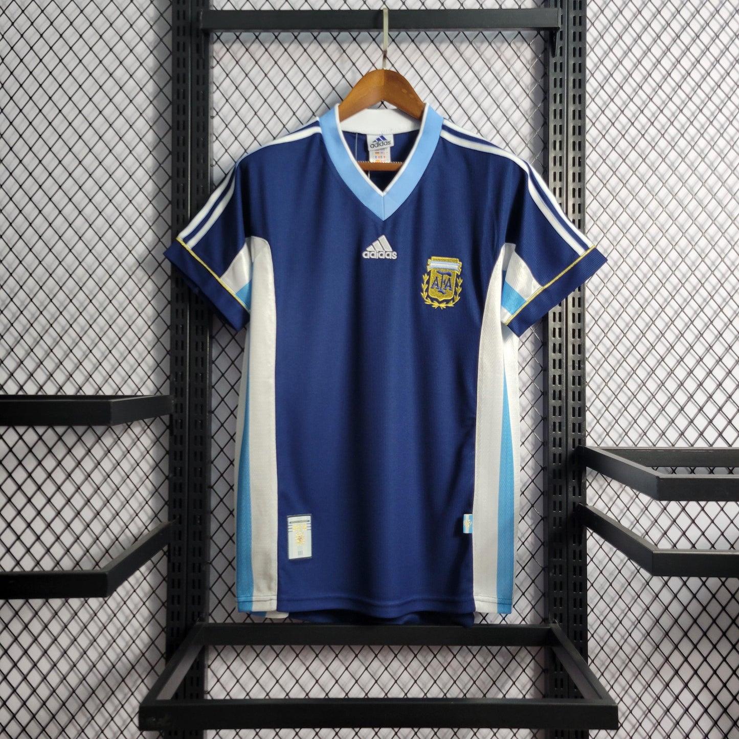 Camiseta retro Argentina 1998 VISITANTE - KingoalESP