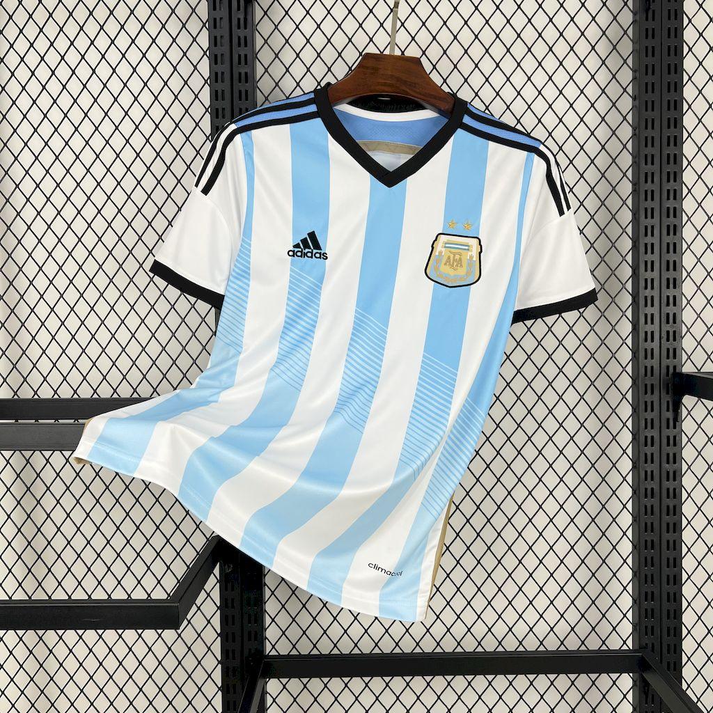 Camiseta retro Argentina 2014 LOCAL - KingoalESP