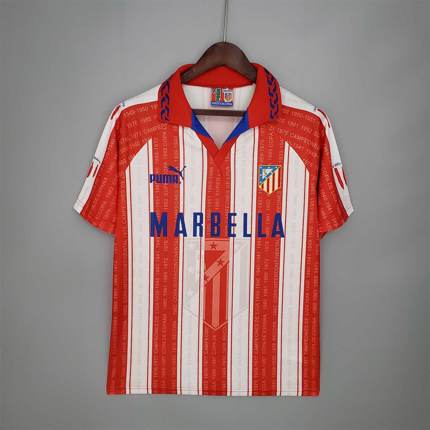 Camiseta retro Atletico de Madrid 95/96 LOCAL - KingoalESP