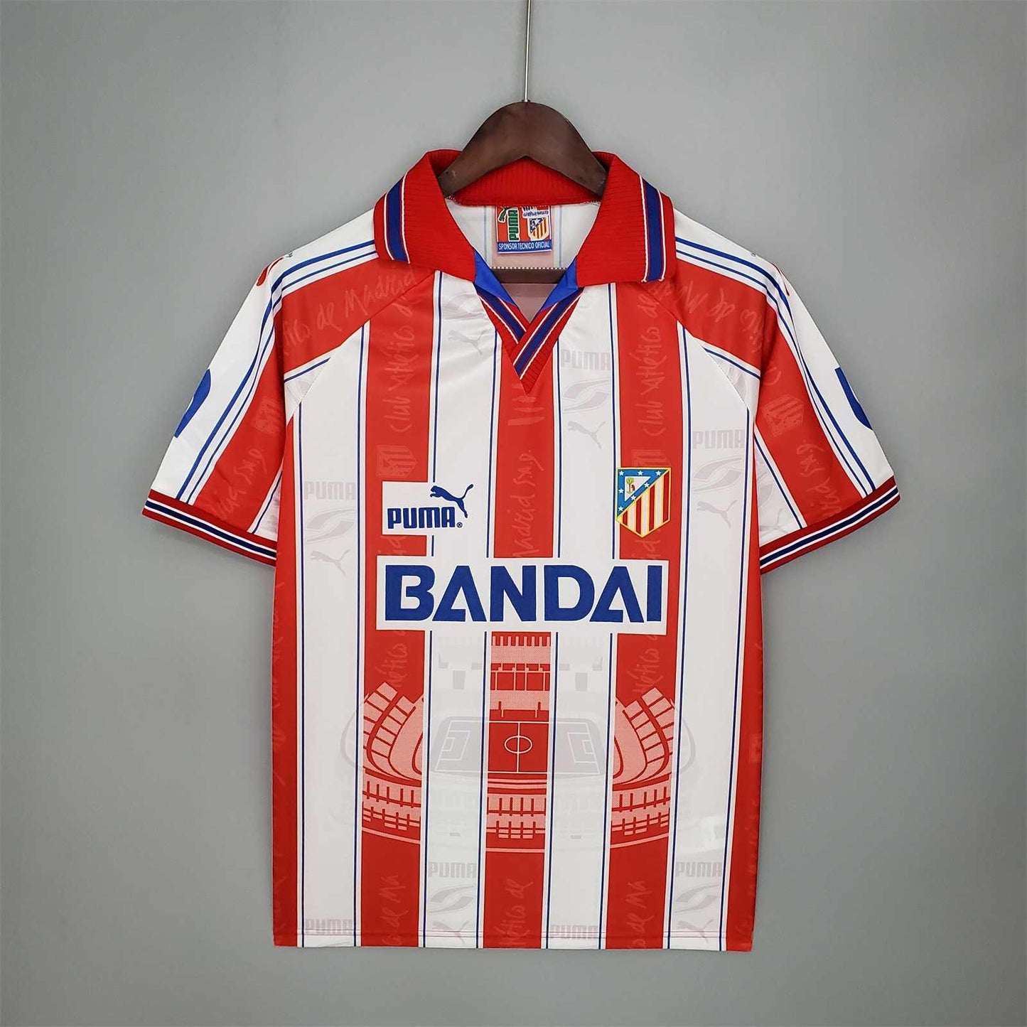 Camiseta retro Atletico de Madrid 96/97 LOCAL - KingoalESP