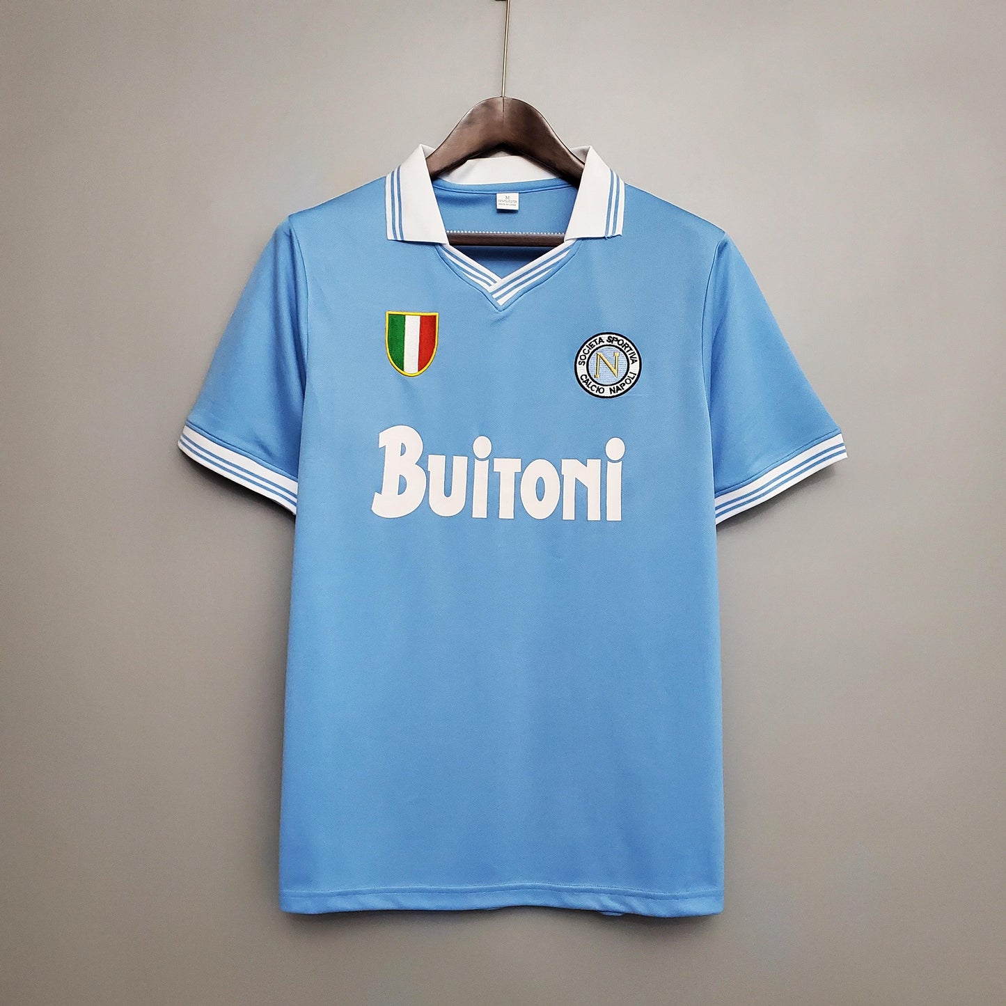 Camiseta retro Napoles 86/87 LOCAL - KingoalESP