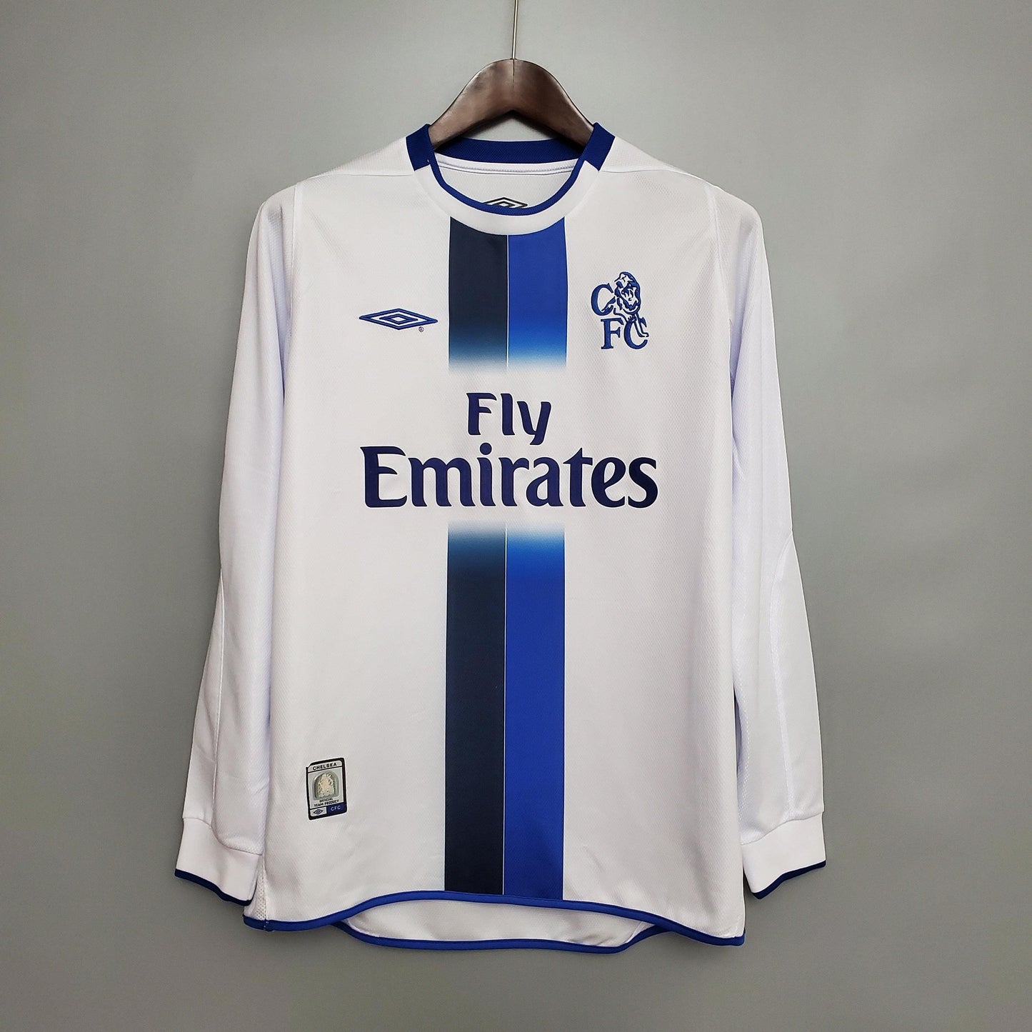 Camiseta retro Chelsea 03/05 VISITANTE Manga Larga - KingoalESP