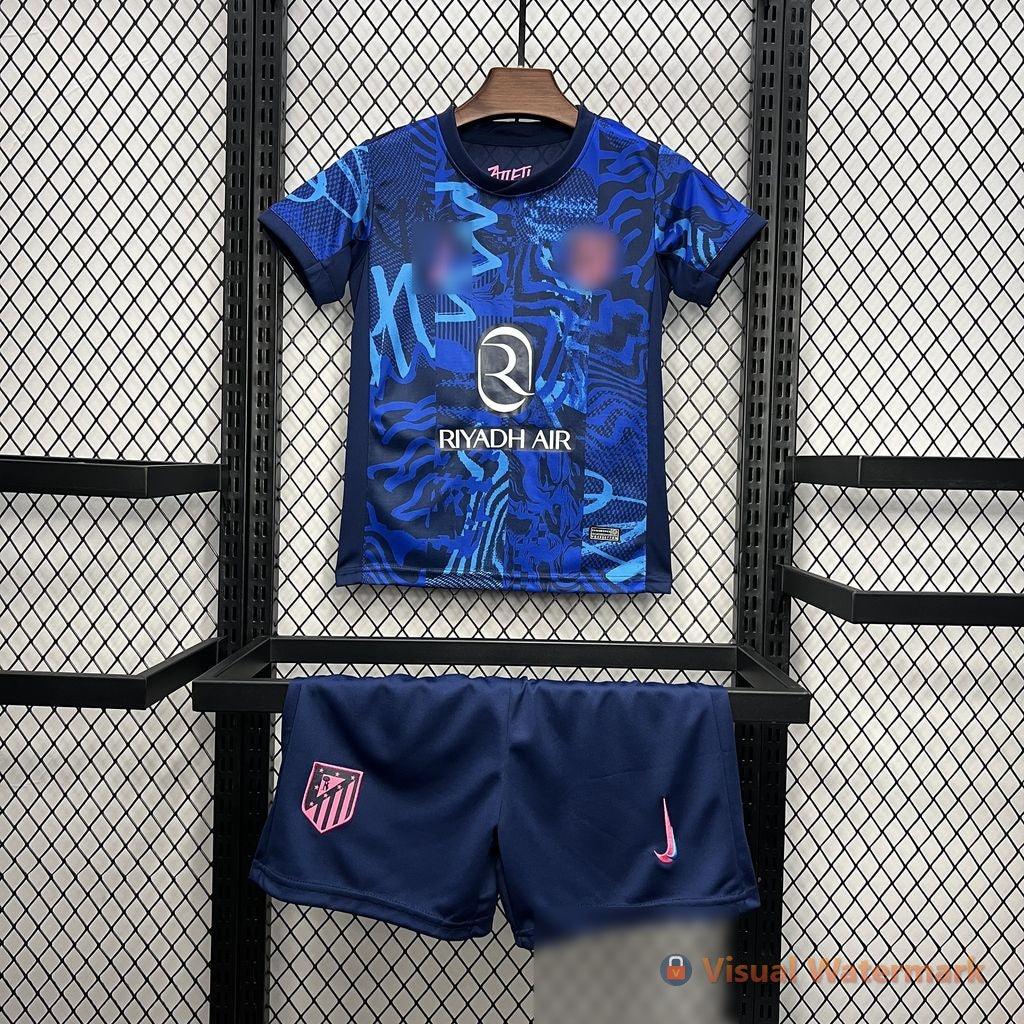 Conjunto niño/a Atletico M. 24/25 VISITANTE - KingoalESP