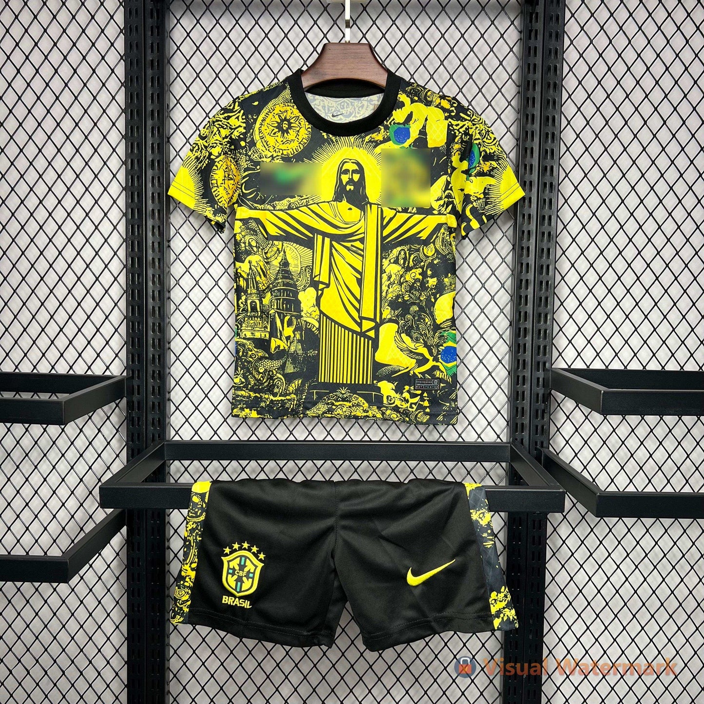Conjunto niño/a Brasil Cristo Redentor 24/25 - KingoalESP