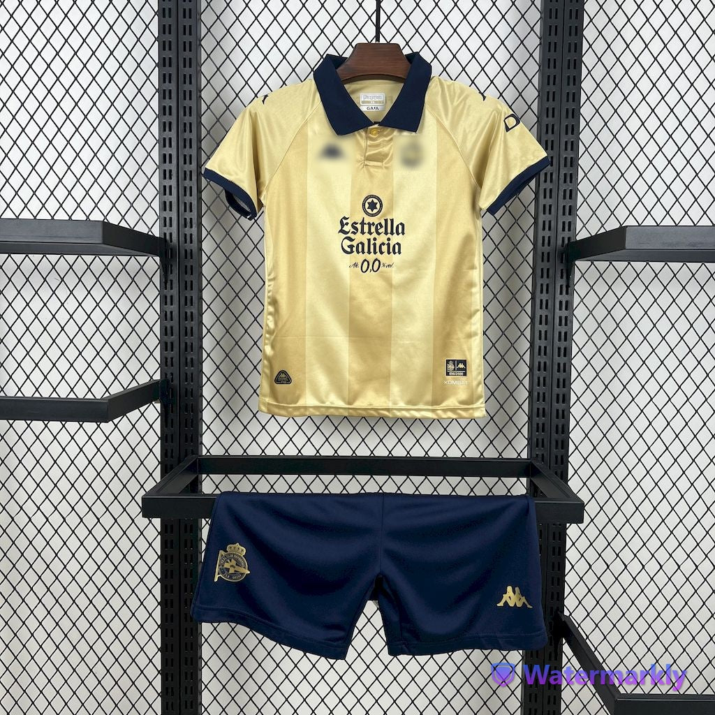 Conjunto niño/a Deportivo de la Coruña 25/26 VISITANTE