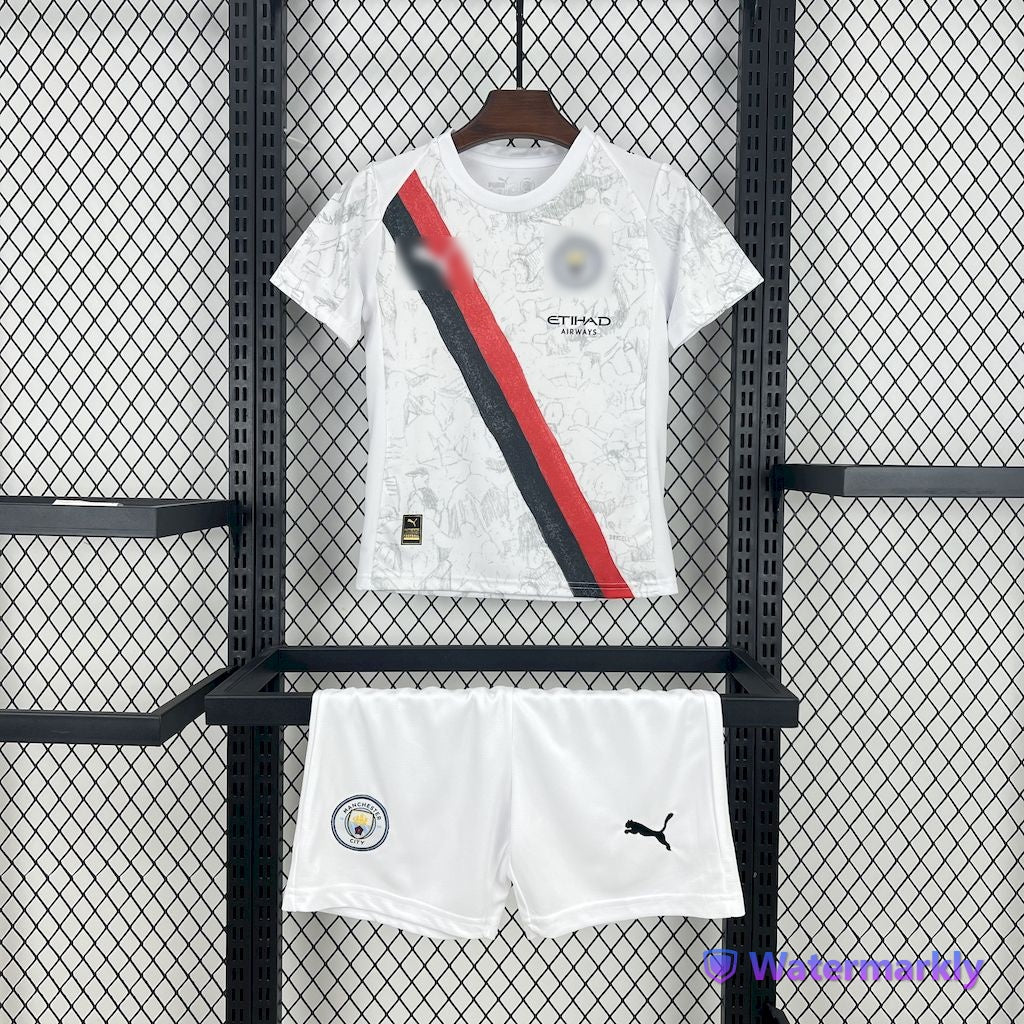 Conjunto niño/a Manchester City 25/26 VISITANTE