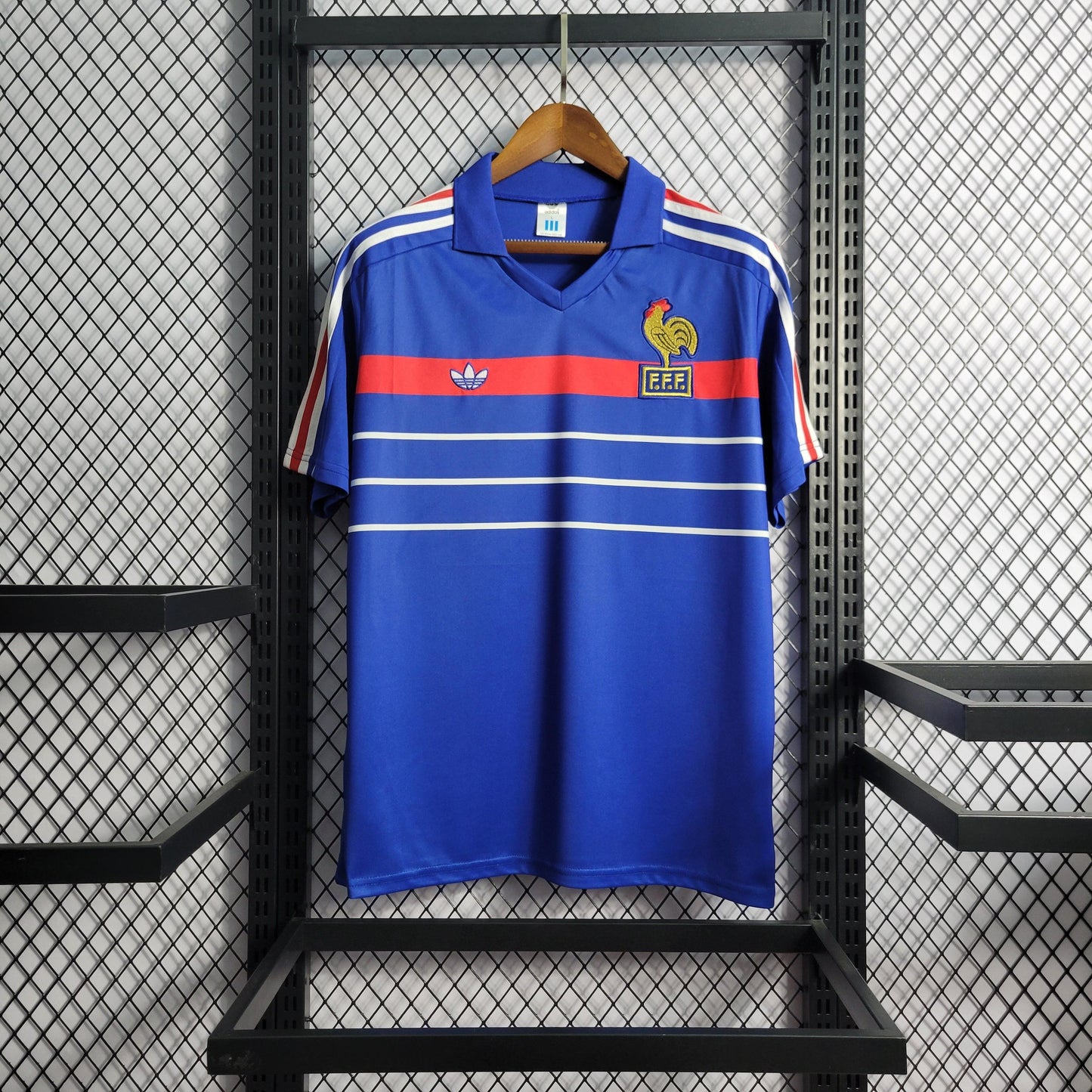 Camiseta retro Francia 84/86 LOCAL - KingoalESP