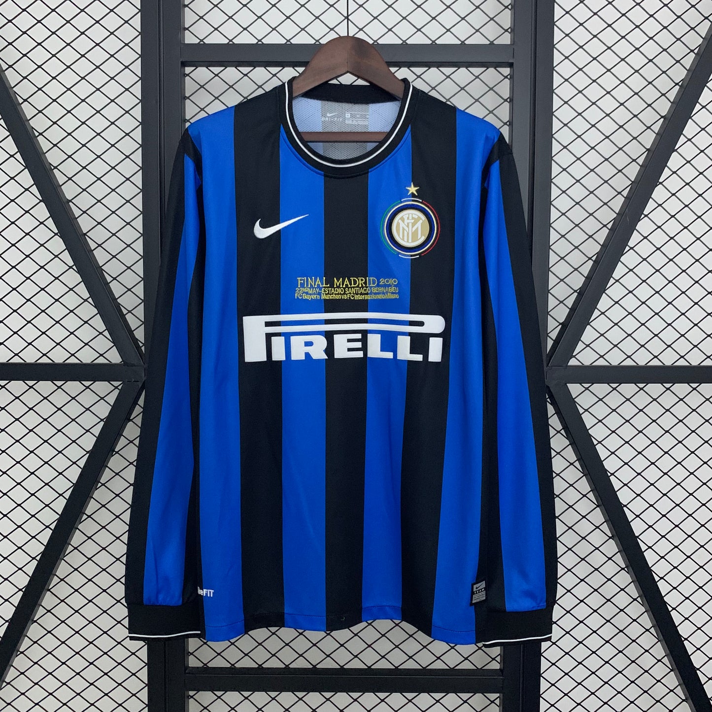 Camiseta Inter de Milán 09/10 LOCAL MANGA LARGA