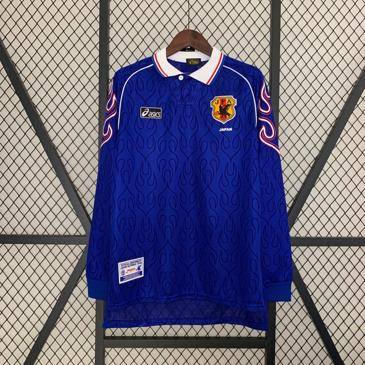 Camiseta retro Japon 1998 LOCAL Manga Larga - KingoalESP