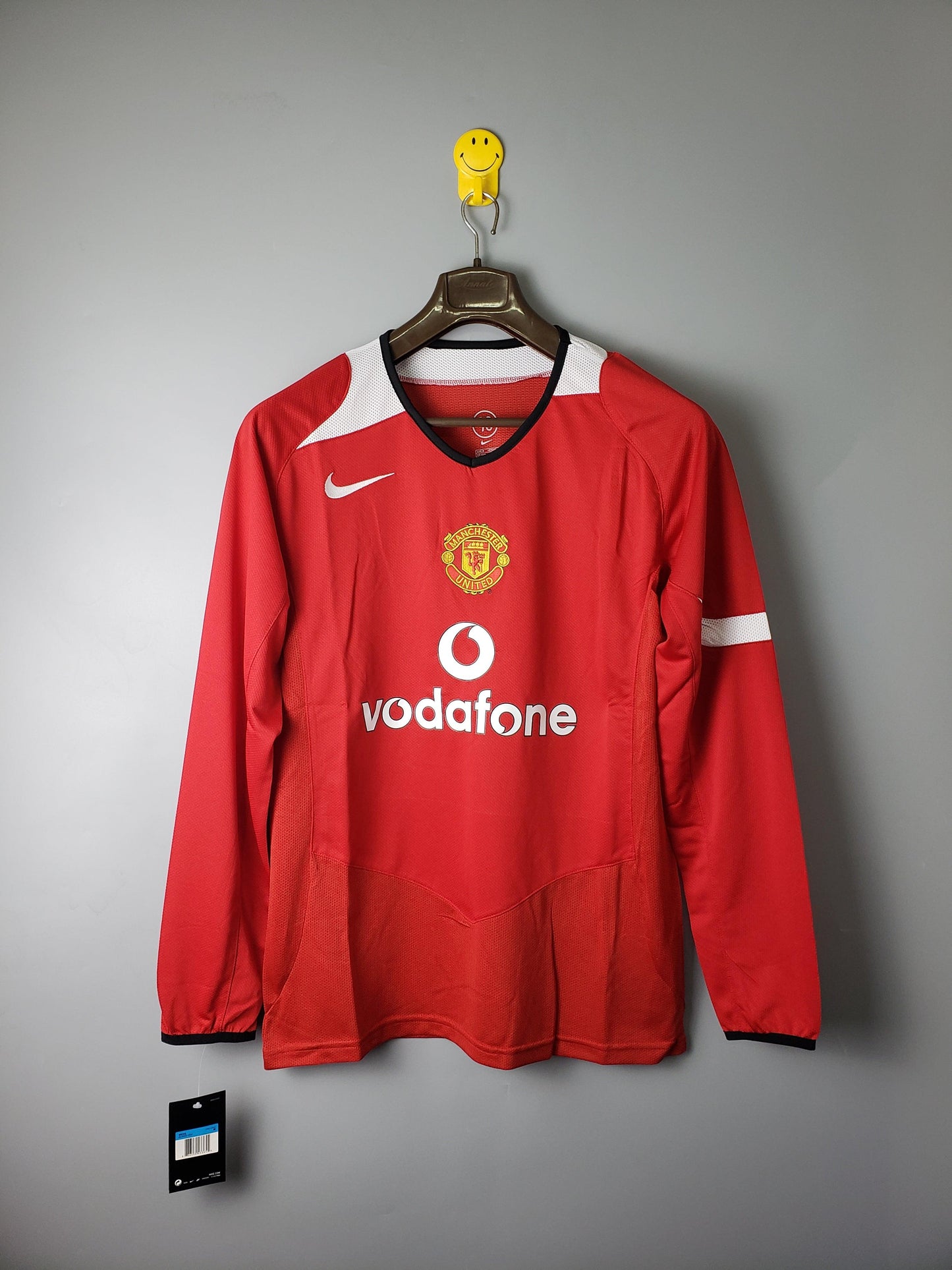 Camiseta retro Manchester United 05/06 LOCAL Manga Larga - KingoalESP