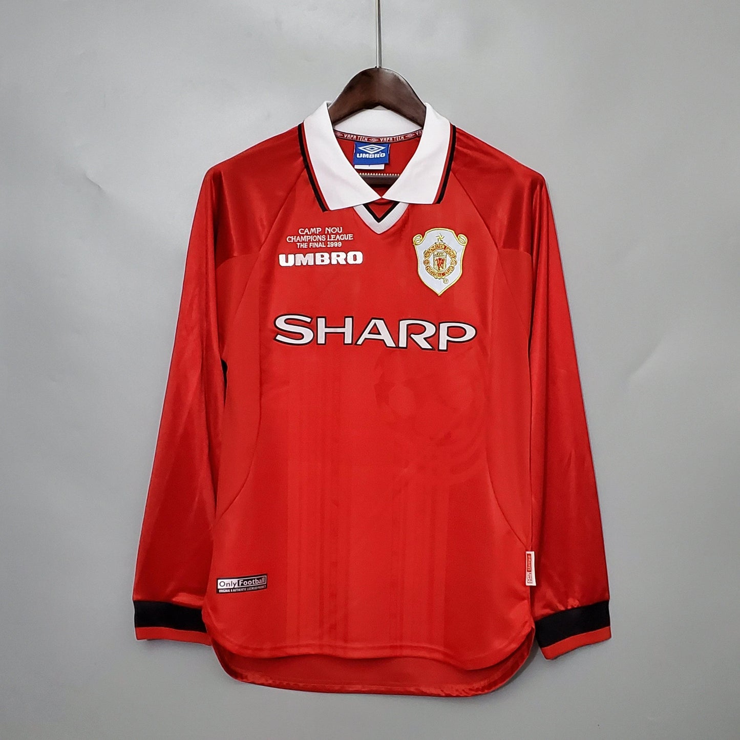 Camiseta retro Manchester United 99/00 LOCAL Manga Larga - KingoalESP