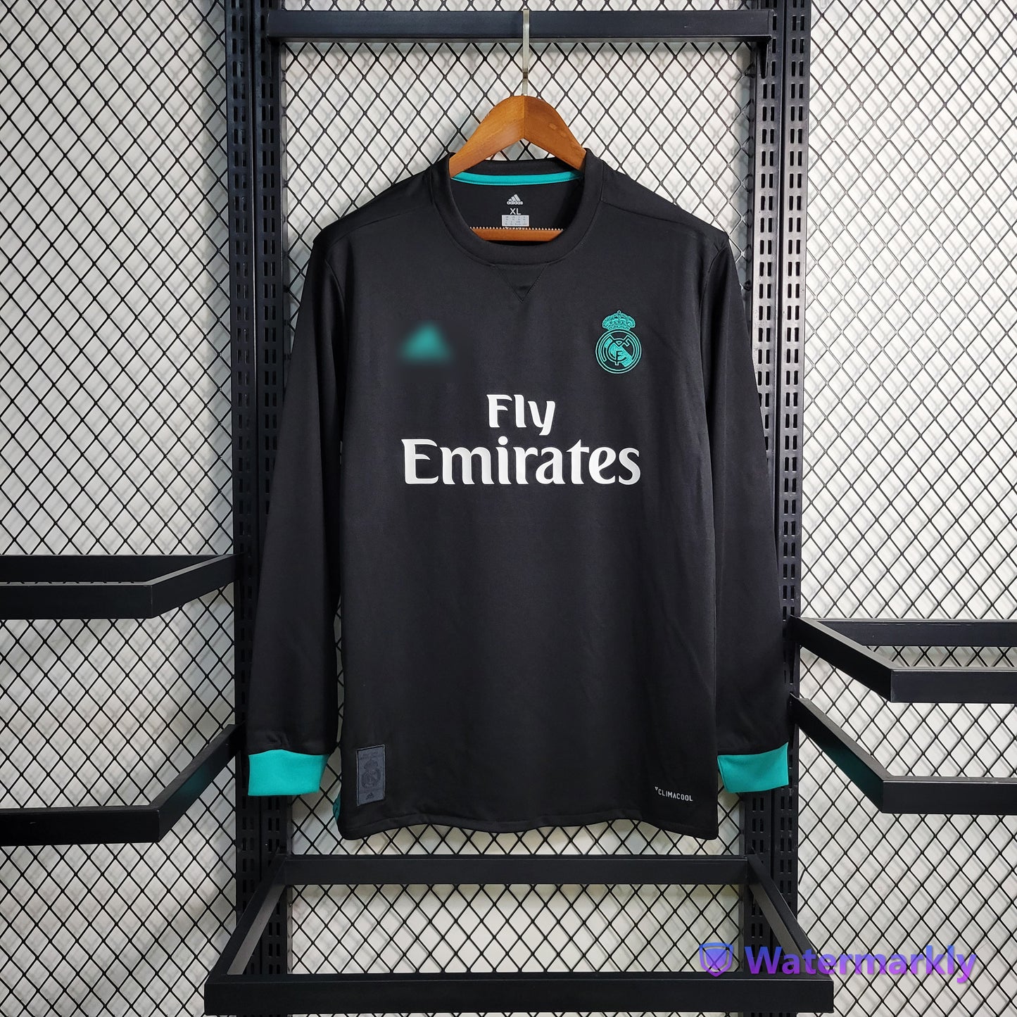 Camiseta retro Real Madrid 17/18 VISITANTE Manga Larga