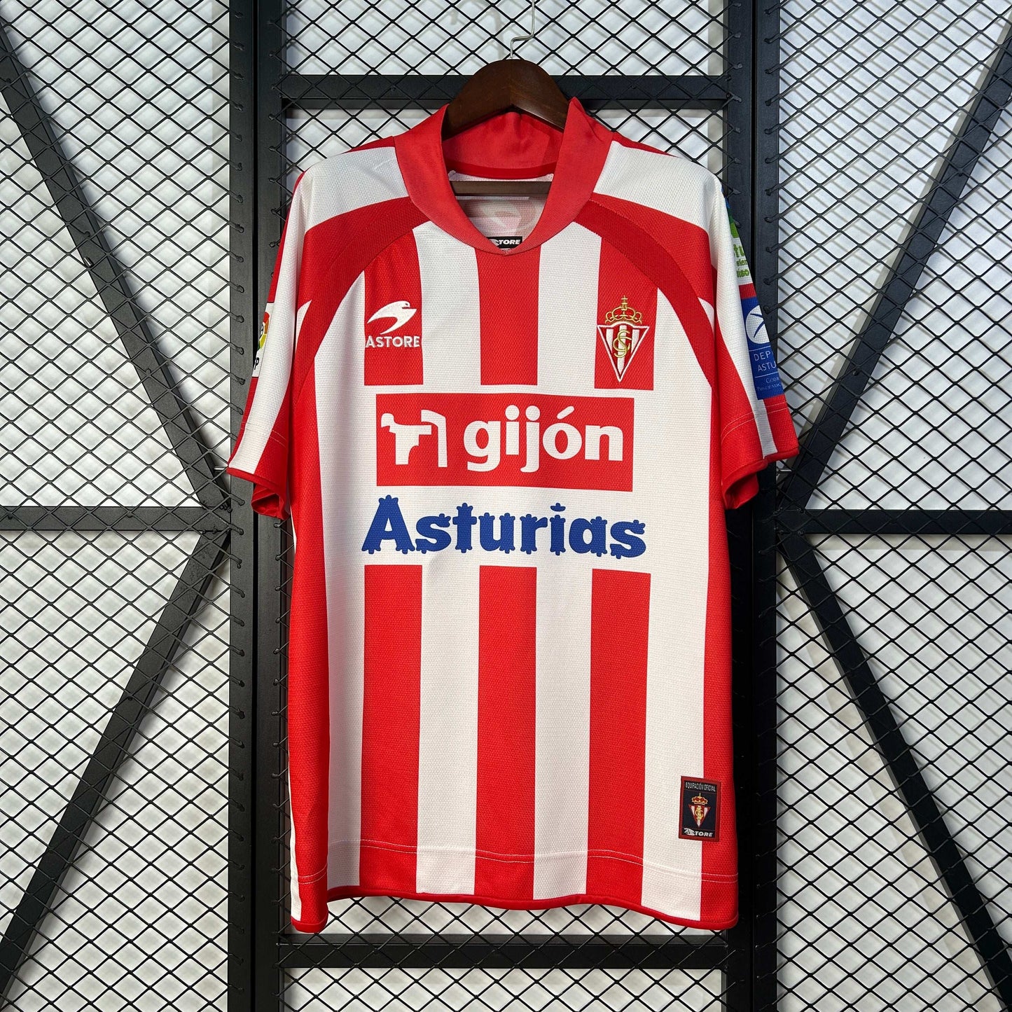 Camiseta retro Sporting de Gijón 08/09 LOCAL