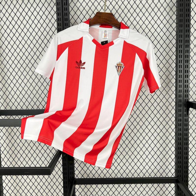 Camiseta retro Sporting de Gijón 80/81 LOCAL - KingoalESP