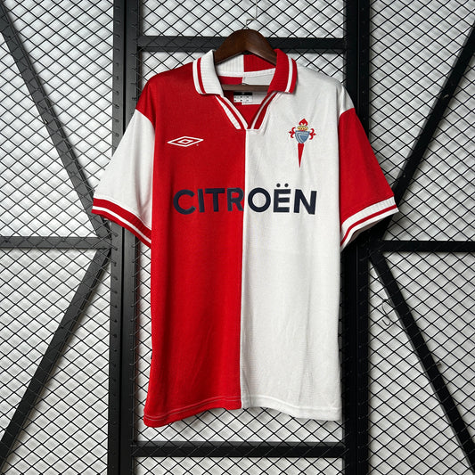 Camiseta retro Celta de Vigo 01/02 VISITANTE
