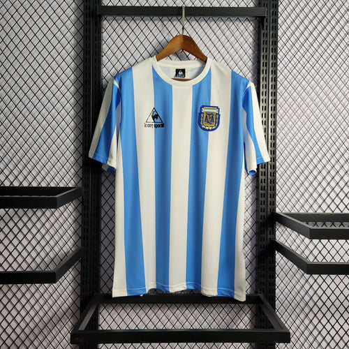 Camiseta retro Argentina 1986 LOCAL - KingoalESP