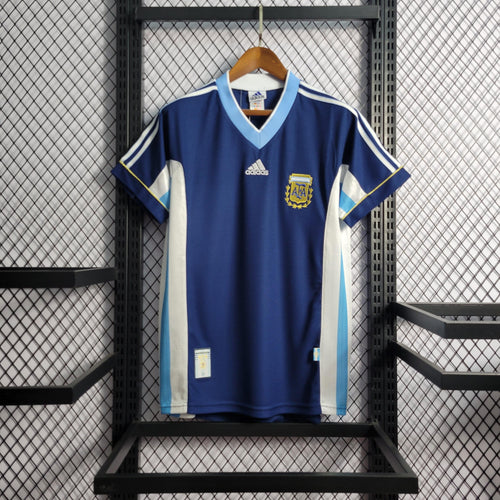 Camiseta retro Argentina 1998 VISITANTE - KingoalESP