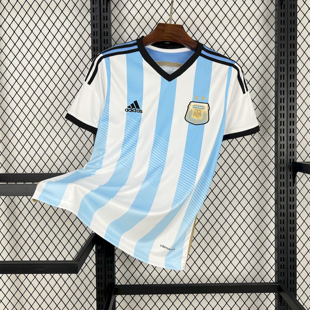 Camiseta retro Argentina 2014 LOCAL