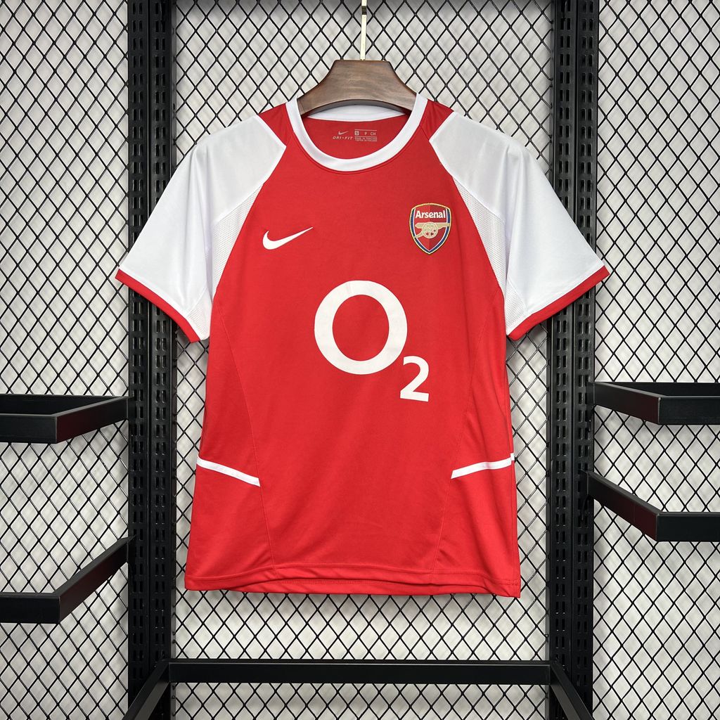 Camiseta retro Arsenal 02/04 LOCAL