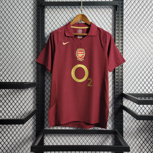 Camiseta retro Arsenal 05/06 VISITANTE