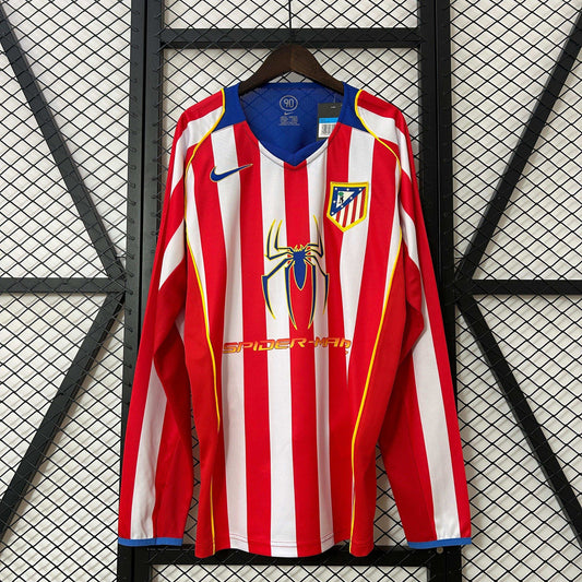 Camiseta retro Atlético de Madrid 04/05 Manga Larga - KingoalESP