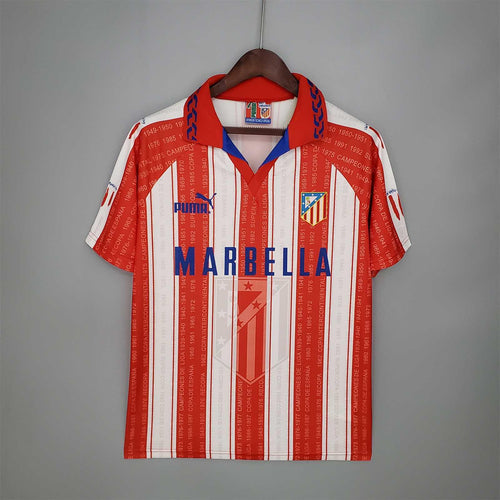Camiseta retro Atletico de Madrid 95/96 LOCAL - KingoalESP