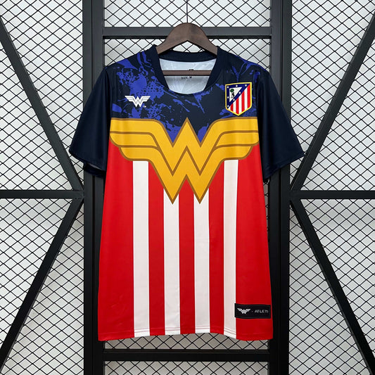 Camiseta Atletico Madrid x Wonder Woman 24/25 EDICION ESPECIAL