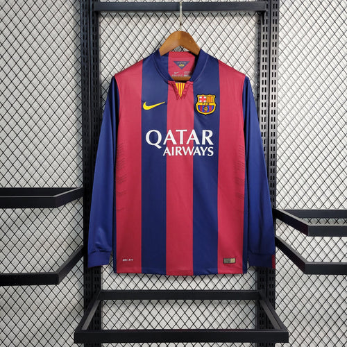 Camiseta retro Barcelona 14/15 LOCAL Manga Larga - KingoalESP