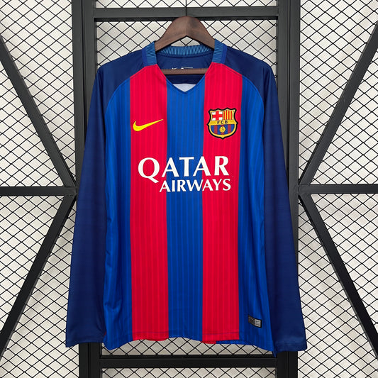 Camiseta retro Barcelona 15/16 LOCAL Manga Larga