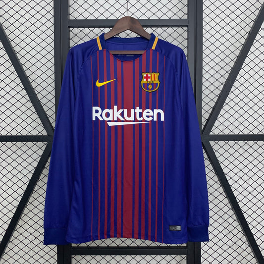 Camiseta retro Barcelona 17/18 VISITANTE MANGA LARGA