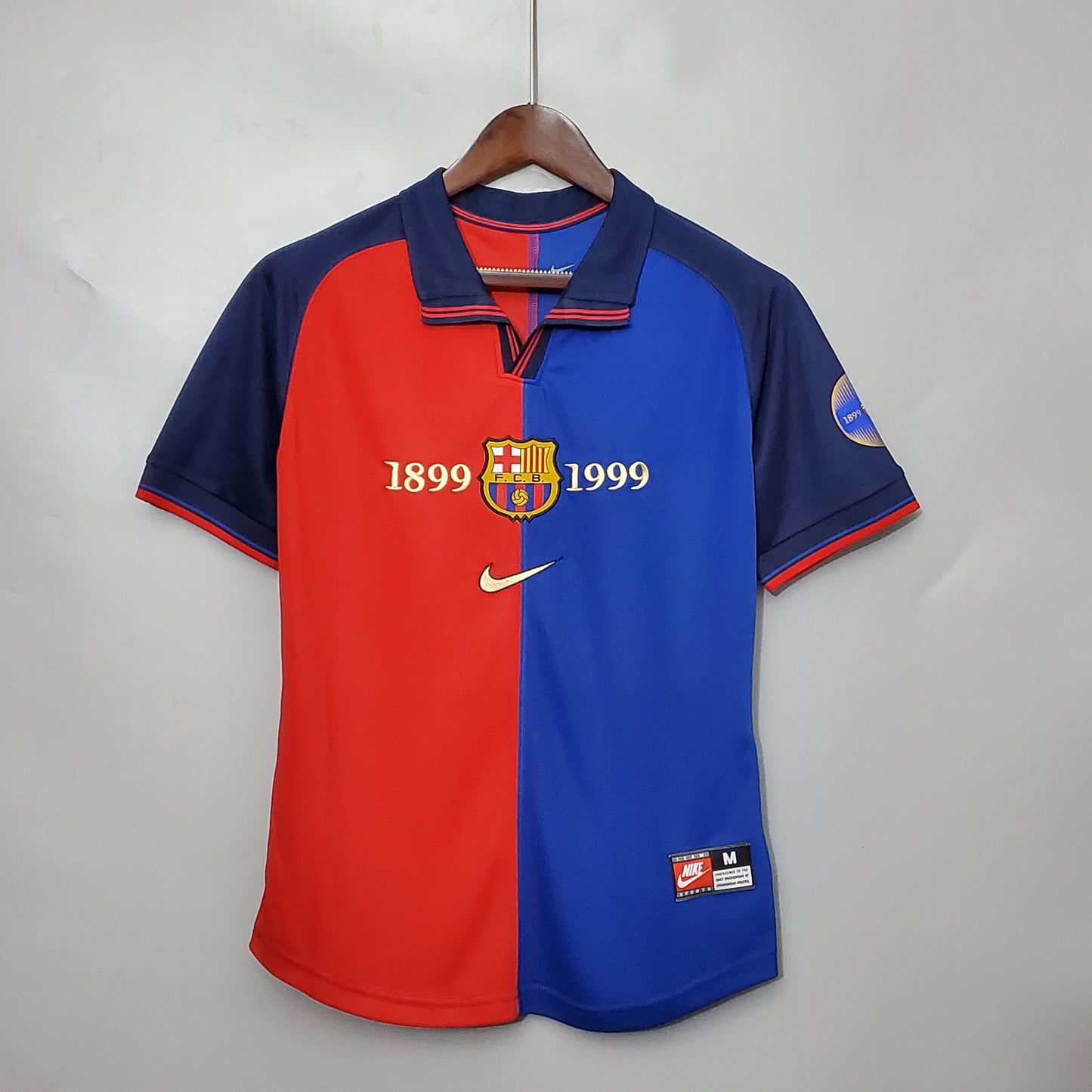 Camiseta retro Barcelona 1999 100 ANIVERSARIO LOCAL