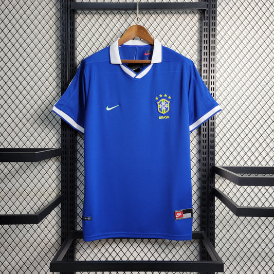 Camiseta retro Brasil 1997 VISITANTE