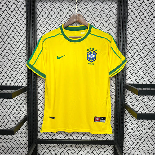 Camiseta retro Brasil 1998 LOCAL - KingoalESP