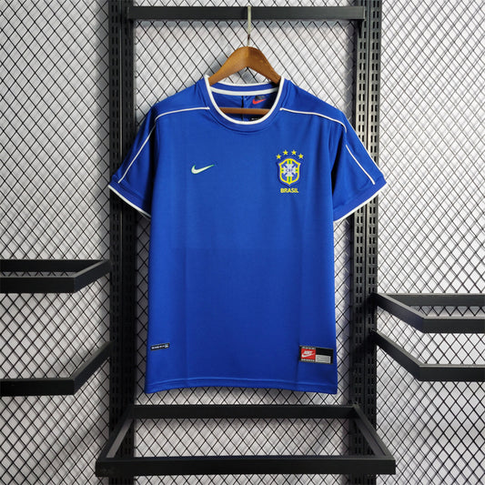 Camiseta retro Brasil 1998 VISITANTE