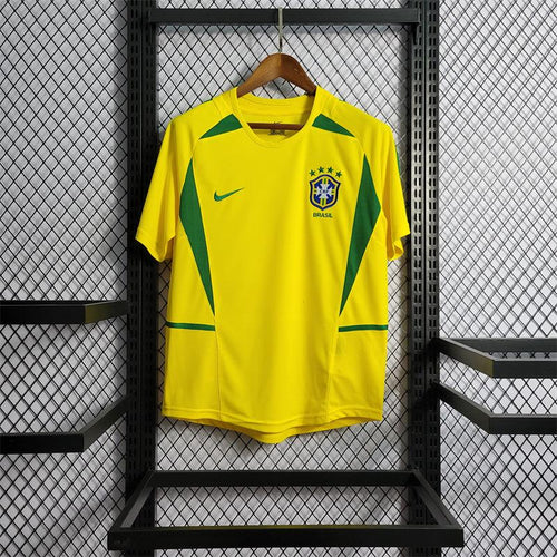 Camiseta retro Brasil 2002 LOCAL - KingoalESP
