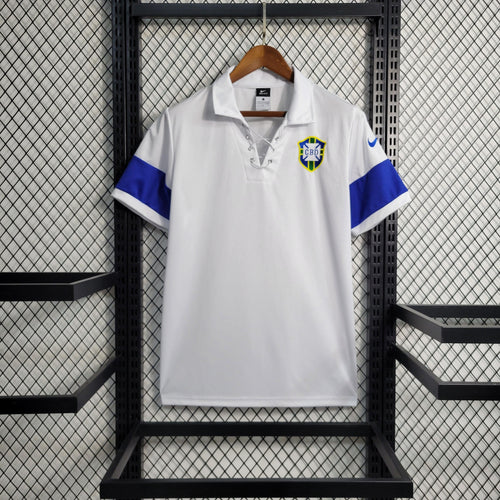 Camiseta retro Brasil 2004 VISITANTE - KingoalESP