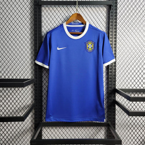 Camiseta retro Brasil 2006 VISITANTE - KingoalESP