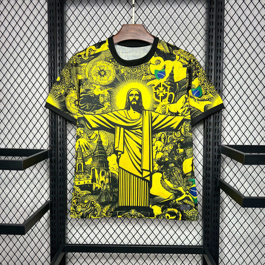 Camiseta Brasil Cristo Redentor 24/25 EDICION ESPECIAL - KingoalESP