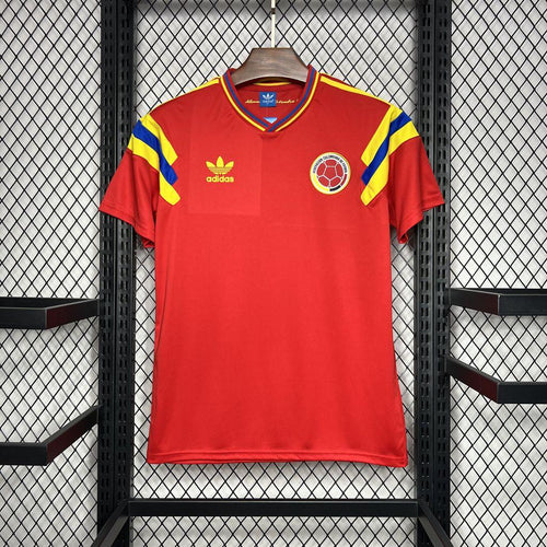 Camiseta retro Colombia 1990 VISITANTE - KingoalESP
