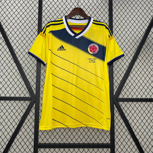 Camiseta retro Colombia 2014 LOCAL - KingoalESP
