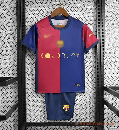 Conjunto niño/a Barcelona x Coldplay 24/25 - KingoalESP