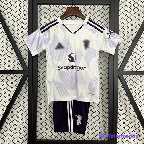 Conjunto niño/a Manchester United 25/26 VISITANTE