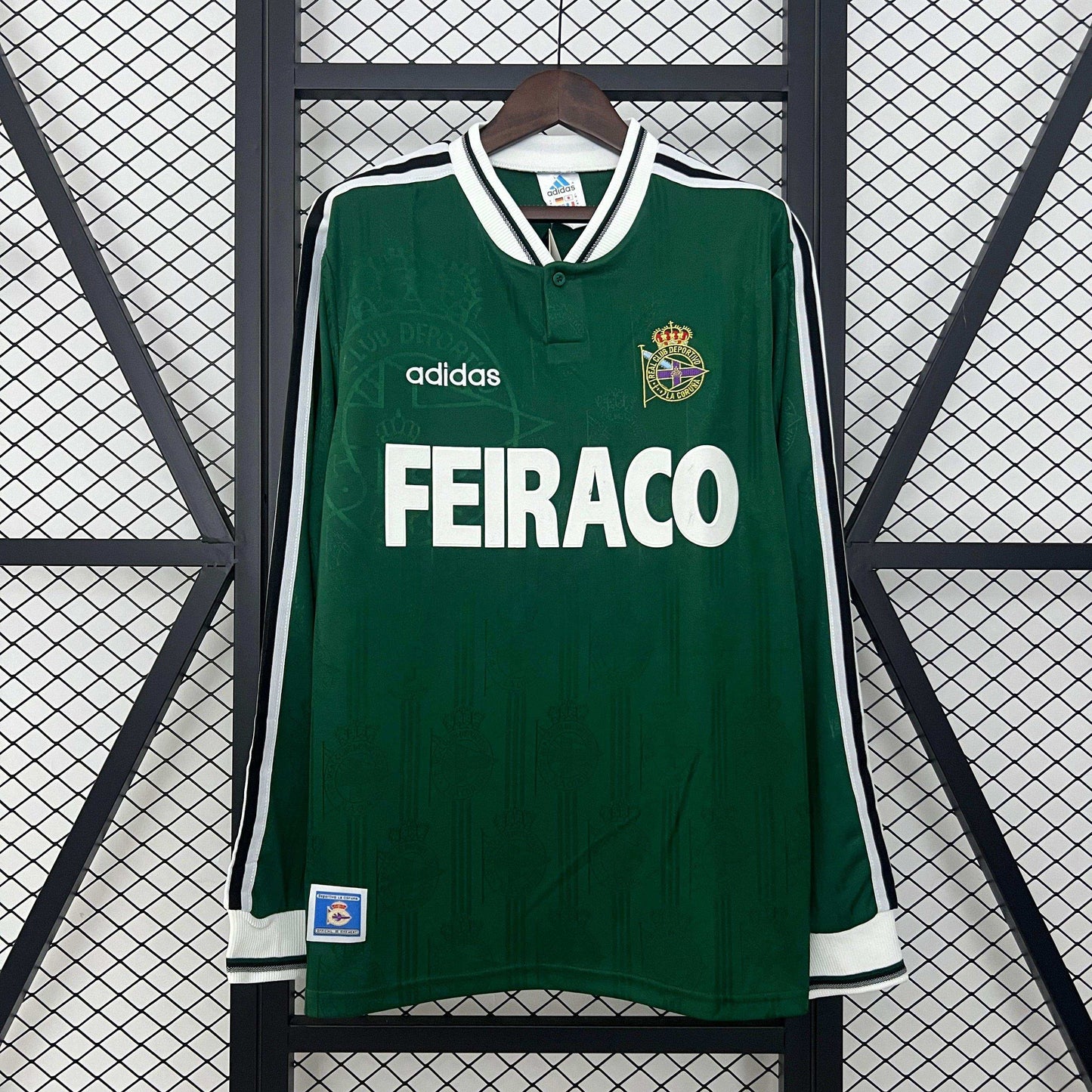 Camiseta retro Deportivo de la Coruña 99/00 VISITANTE MANGA LARGA - KingoalESP
