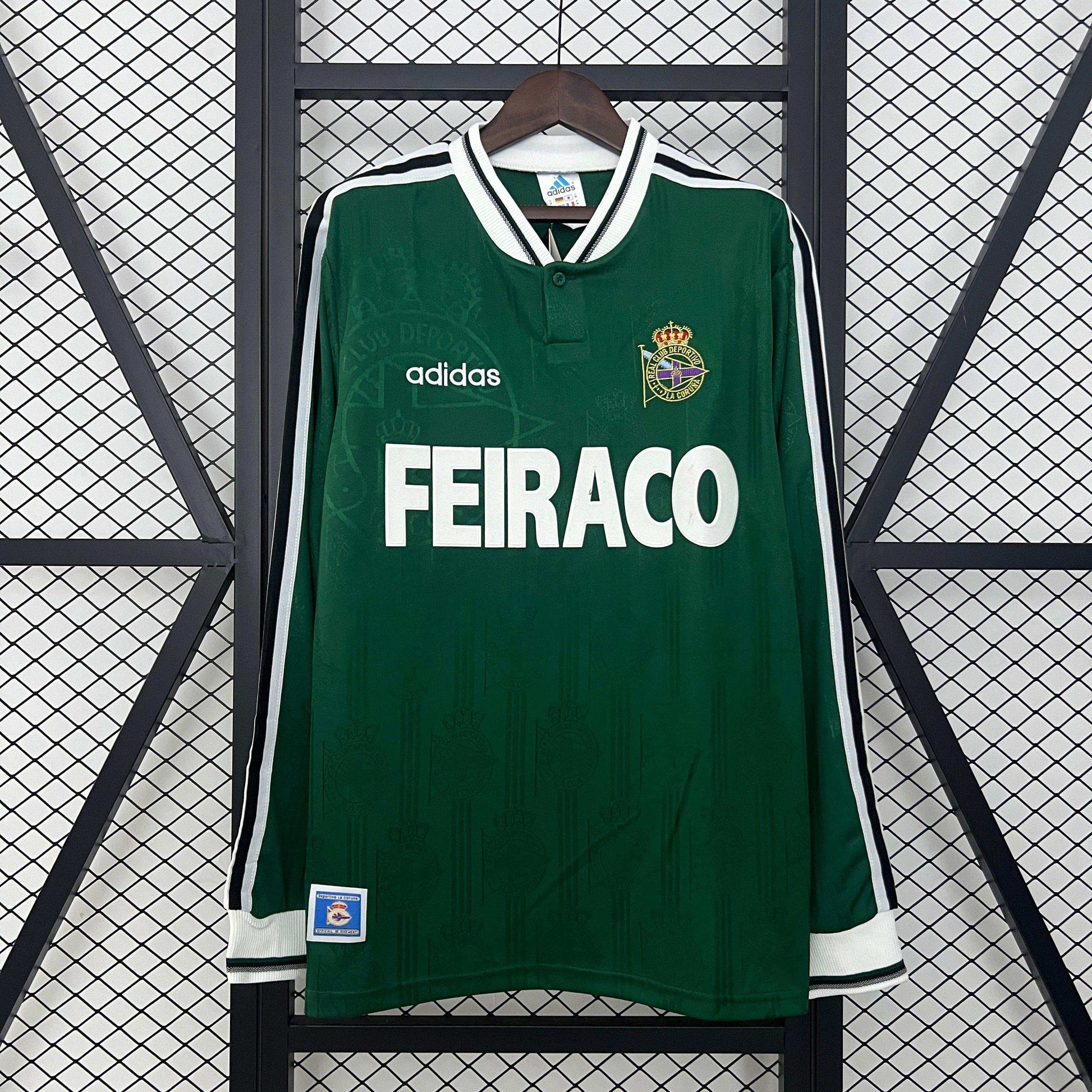 Camiseta retro Deportivo de la Coruña 99/00 VISITANTE MANGA LARGA - KingoalESP