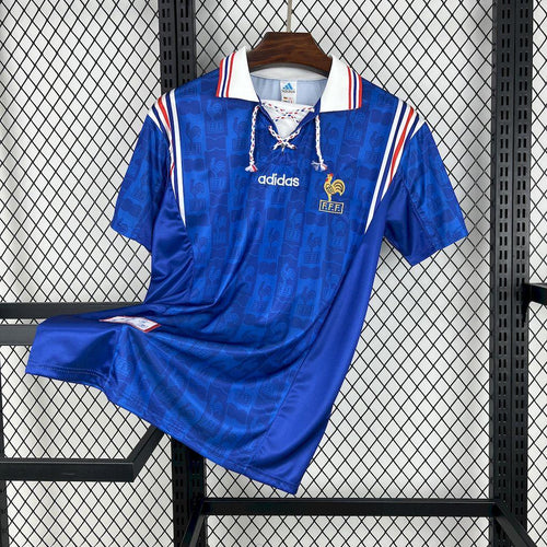 Camiseta retro Francia 1986 LOCAL - KingoalESP