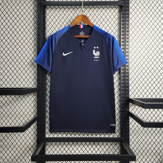 Camiseta retro Francia 2018 LOCAL