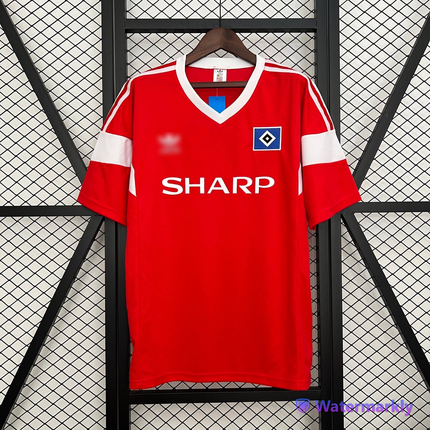 Camiseta retro Hamburgo 1988 VISITANTE